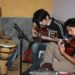 شباب يعزفون في ملتقى عناةالثقافي,ضحى العاشور,Duha Ashour الثق